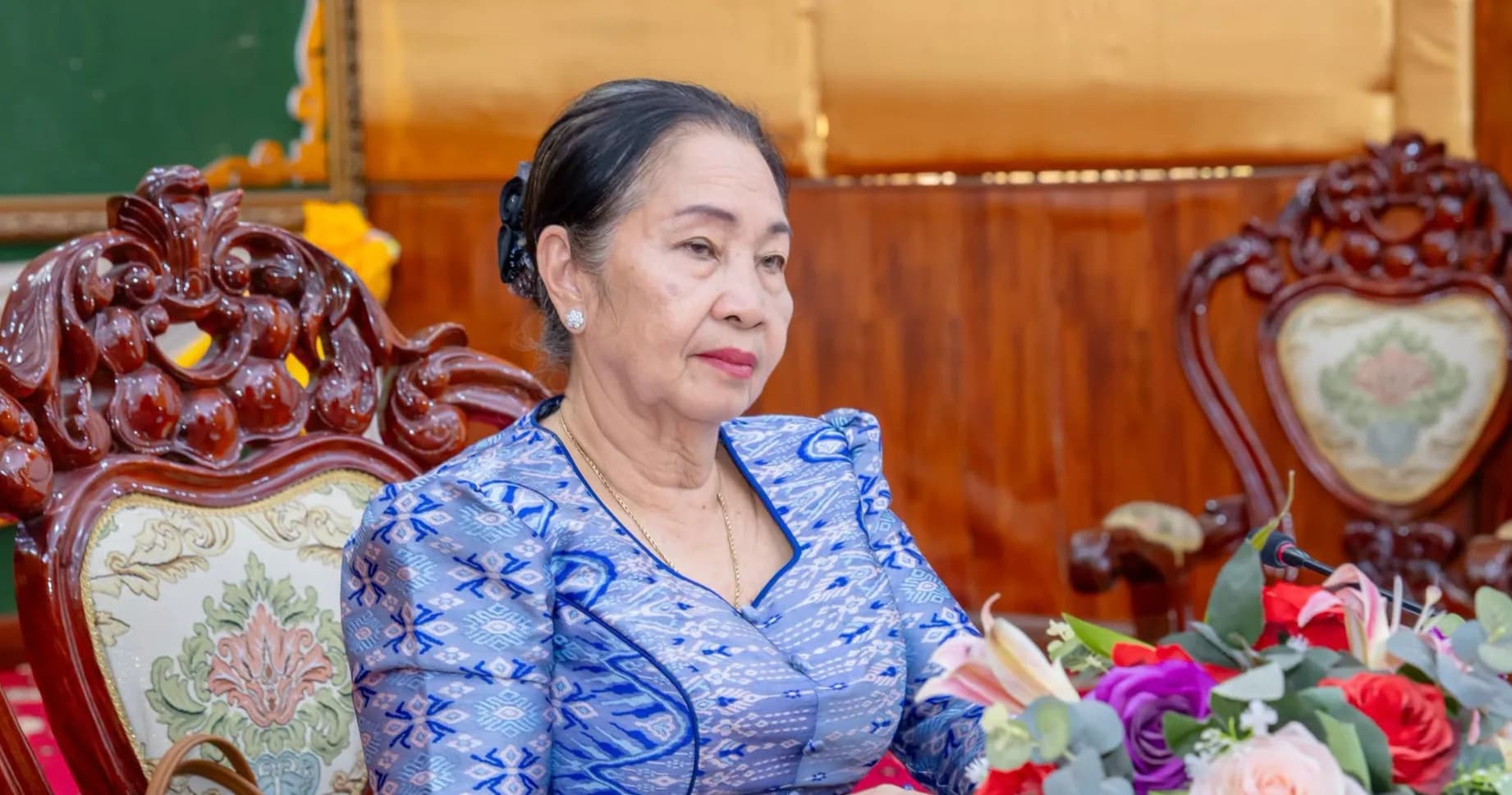 កិច្ចប្រជុំពិភាក្សាស្តីពីការគ្រប់គ្រងលំហូរឆ្លងកាត់ព្រំដែនខុសច្បាប់របស់ពលរដ្ឋកម្ពុជា និងជនបរទេស ក្រោមអធិបតីភាពដ៏ខ្ពង់ខ្ពស់ លោកជំទាវ ជូ ប៊ុនអេង ក្នុងខេត្តបន្ទាយមានជ័យ។
