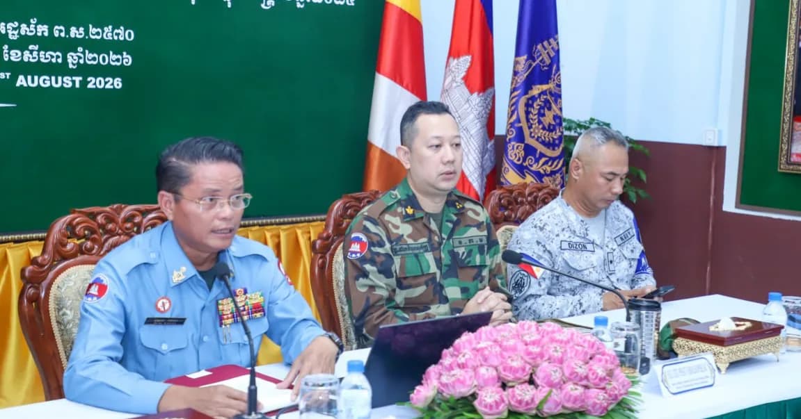CMAC បង្ហាញស្ថានភាពសំណល់យុទ្ធភណ្ឌសង្គ្រាម របស់យោធាថៃនៅលើបូរណភាពទឹកដីកម្ពុជា ក្នុងសង្គ្រាមឆ្នាំ២០២៥ ជូនដល់មន្ត្រីសេនានុព័ន្ធយោធា និងក្រុមអ្នក សង្កេតការណ៍អាស៊ាន ១៤ប្រទេស