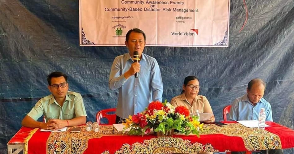 អាជ្ញាធរស្រុកព្រះនេត្រព្រះបង្កើនការផ្សព្វផ្សាយការគ្រប់គ្រងហានិភ័យគ្រោះមហន្តរាយ