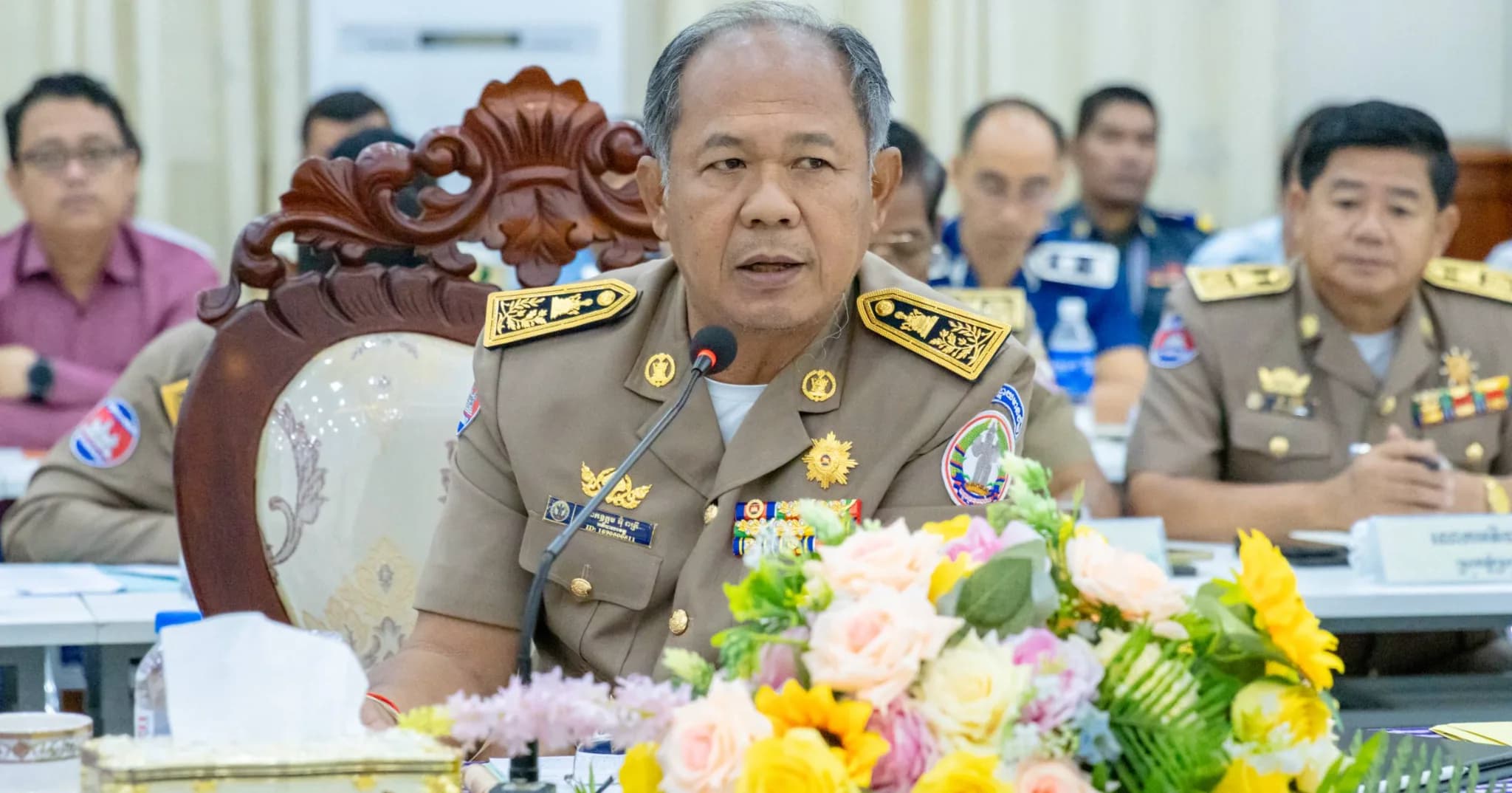 រដ្ឋបាលខេត្តបន្ទាយមានជ័យបានរៀបចំកិច្ចប្រជុំជាមួយក្រុមការងារថ្នាក់ជាតិ ដើម្បីពិនិត្យ និង វាយតម្លៃឡើងវិញនូវមណ្ឌលសុវត្ថិភាពជនភៀសសឹក