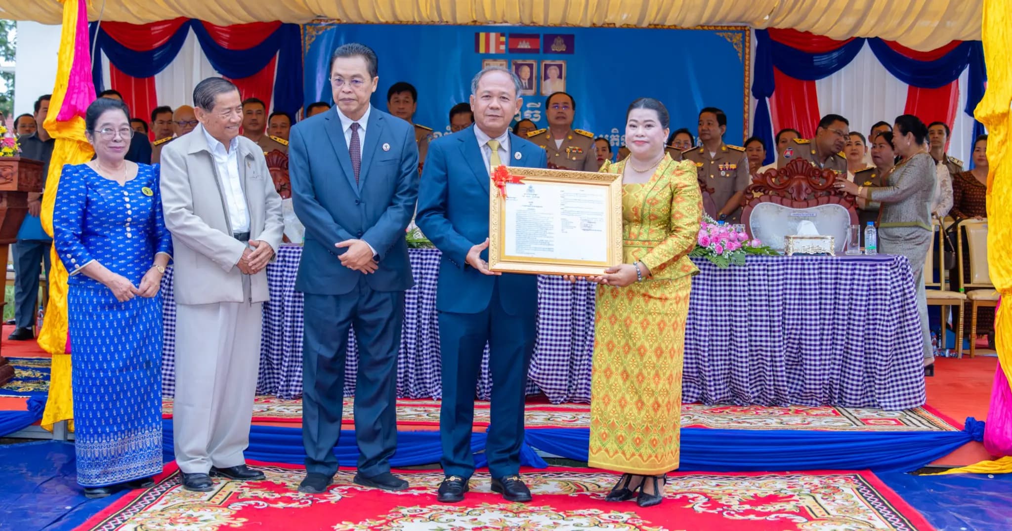 លោកស្រី ចំរើន ដាណេ អភិបាលរងស្រុកភ្នំស្រុក ត្រូវបានប្រកាសតែងតាំងជាអភិបាលនៃគណៈអភិបាលស្រុកភ្នំស្រុក