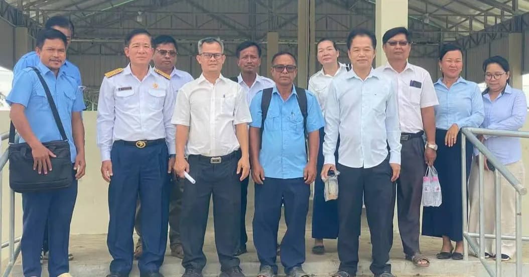 មន្ទីរអប់រំខេត្តបន្ទាយមានជ័យ ចុះពិនិត្យទីតាំងរោងចម្អិនអាហារ និងបរិស្ថានសាលារៀនក្នុងមណ្ឌលភៀសសឹក