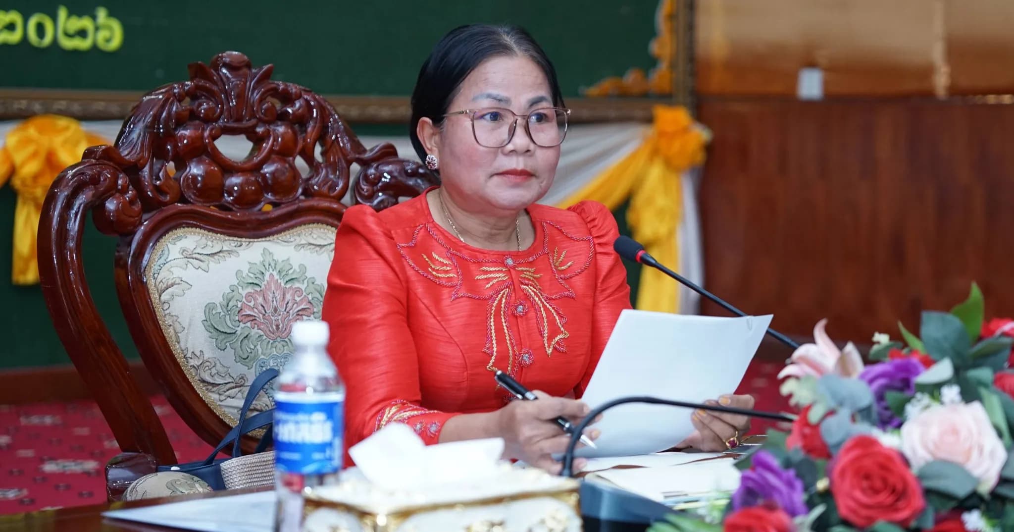 លោកស្រីអភិបាលរងខេត្ត ដឹកនាំកិច្ចប្រជុំក្រុមការងារពិសេសថ្នាក់ខេត្ត សម្រាប់លុបបំបាត់ជំងឺគ្រុនចាញ់ (PSMET) ប្រចាំត្រីមាសទី ៣ ឆ្នាំ ២០២៦ ដើម្បីពិនិត្យ និងវាយតម្លៃលើលទ្ធផលការងារកន្លងមក ព្រមទាំងកំណត់ទិសដៅបន្ត ក្នុងការឈានទៅលុបបំបាត់ជំងឺគ្រុនចាញ់ឱ្យអស់ពីទឹកដីខេត្តបន្ទាយមានជ័យ។