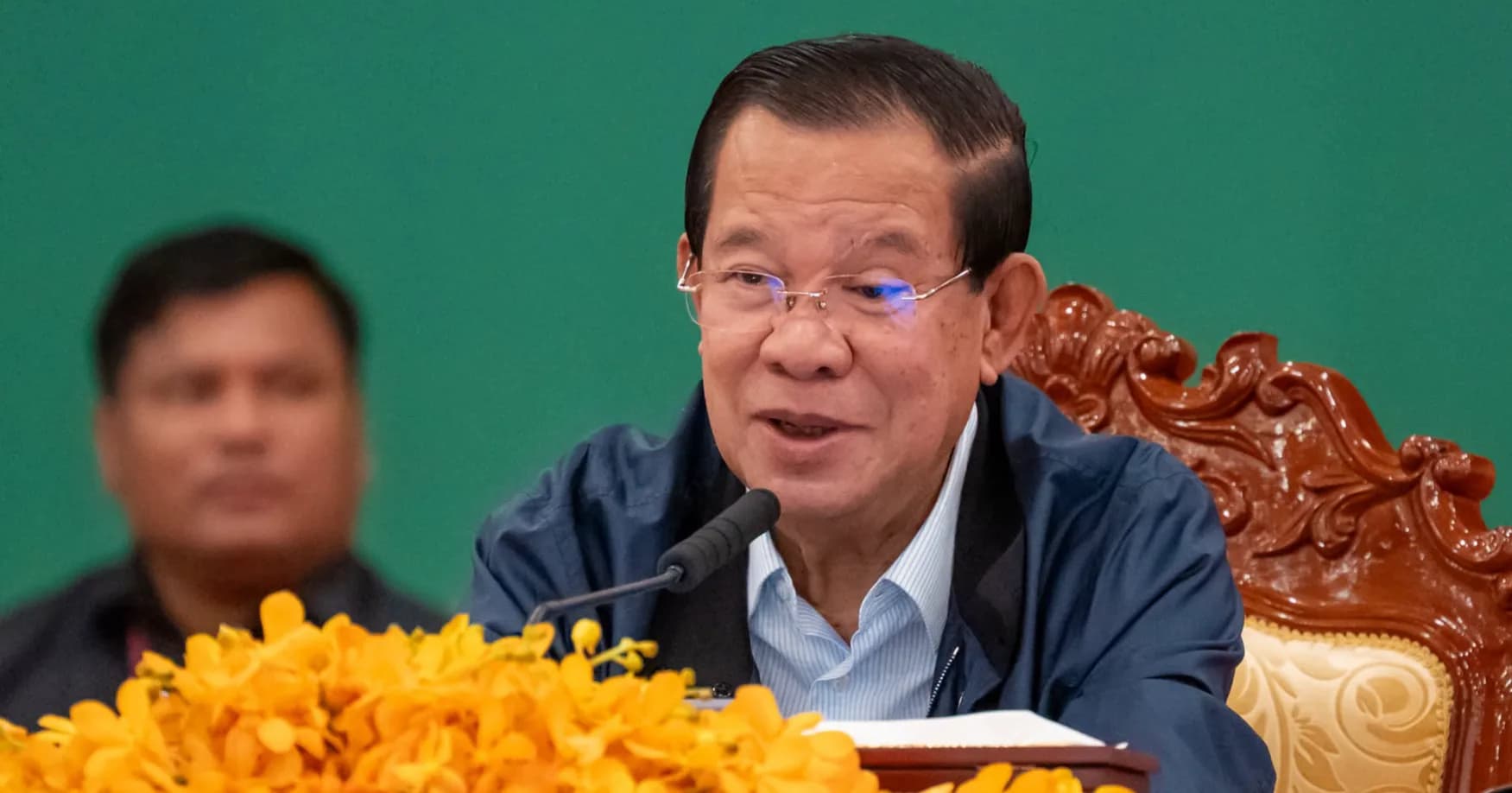 សម្តេចអគ្គមហាសេនាបតីតេជោ ហ៊ុន សែន ប្រធានព្រឹទ្ធសភា និងជាប្រធានគណបក្សប្រជាជនកម្ពុជា អញ្ជើញជួបសំណេះសំណាលជាមួយខេត្តស្ទឹងត្រែង។