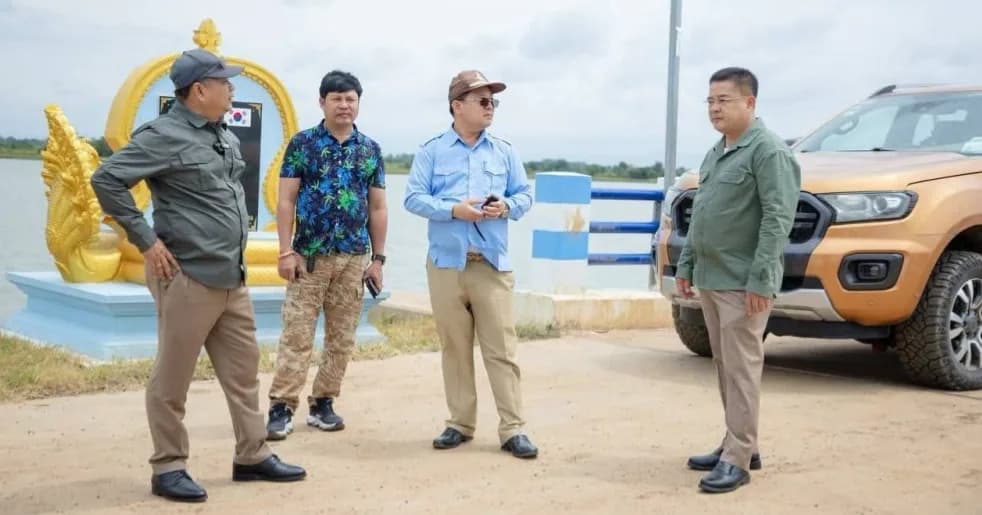 ត្រៀមទប់ទល់គ្រោះធម្មជាតិ! អភិបាលរងខេត្តបន្ទាយមានជ័យបញ្ជាដាច់ណាត់ឱ្យក្តាប់ជាប់ស្ថានភាពទឹកអាងពង្រ ដើម្បីការពារសុវត្ថិភាពប្រជាពលរដ្ឋ