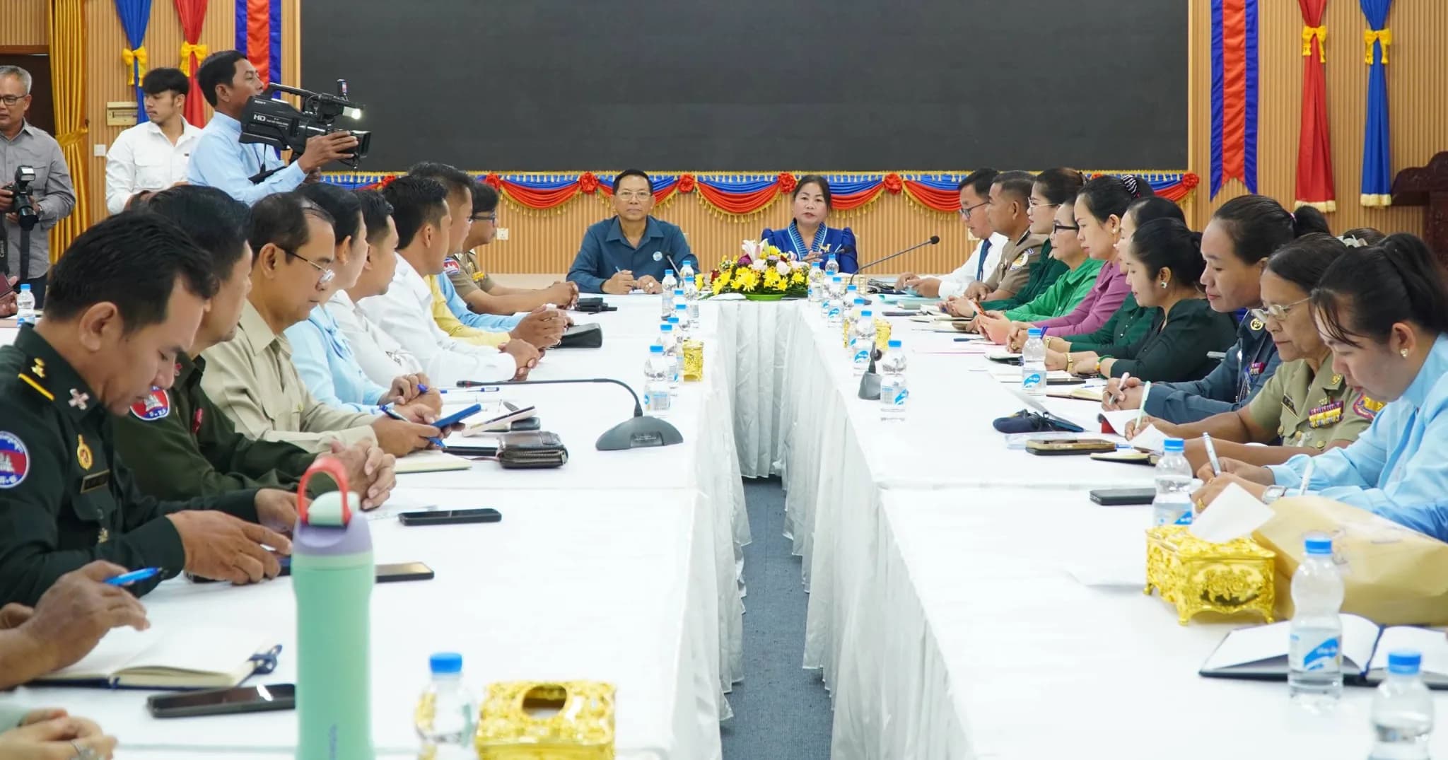 កិច្ចប្រជុំគណៈកម្មាធិការប្រយុទ្ធនឹងជំងឺអេដស៍ខេត្តបន្ទាយមានជ័យ ស្តីពីបច្ចុប្បន្នភាព ផលសម្រេច និងការអនុវត្តផែនការយុទ្ធសាស្ត្រ «ទីក្រុងរួមគ្នាពន្លឿនការឆ្លើយតប ដើម្បីបញ្ចប់ការរាលដាលជំងឺអេដស៍»
