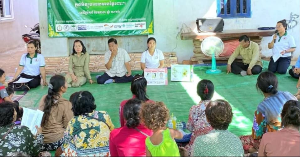 អាជ្ញាធរក្រុងសិរីសោភ័ណបានគូសបញ្ជាក់ពីសារៈសំខាន់នៃការថែទាំសុខភាពស្ត្រីមានផ្ទៃពោះ ដើម្បីធានាអនាគតទារកប្រកបដោយសុខភាពល្អ