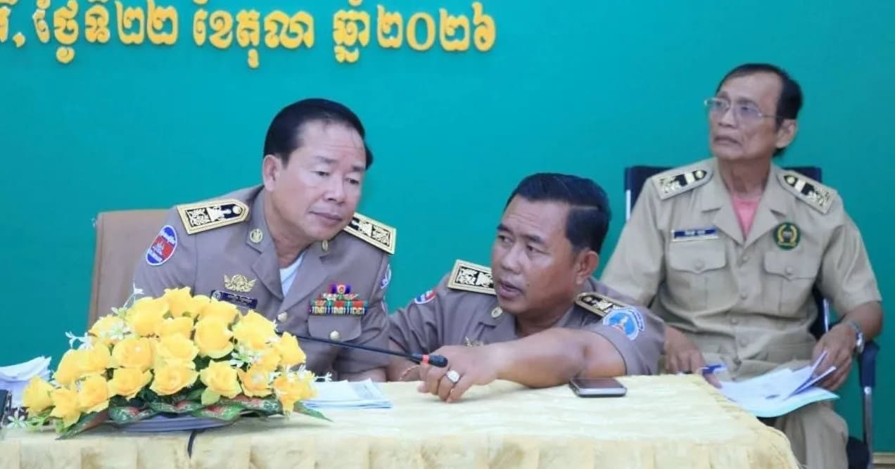 លោក ឈឿន ក្រៃយ៉ុង អភិបាលរងខេត្តបន្ទាយមានជ័យ អញ្ជើញជាអធិបតីក្នុងសិក្ខាសាលាសមាហរណកម្មកម្មវិធីវិនិយោគ៣ឆ្នាំរំកិលឃុំ (២០២៧-២០២៩) នៅស្រុកមង្គលបូរី