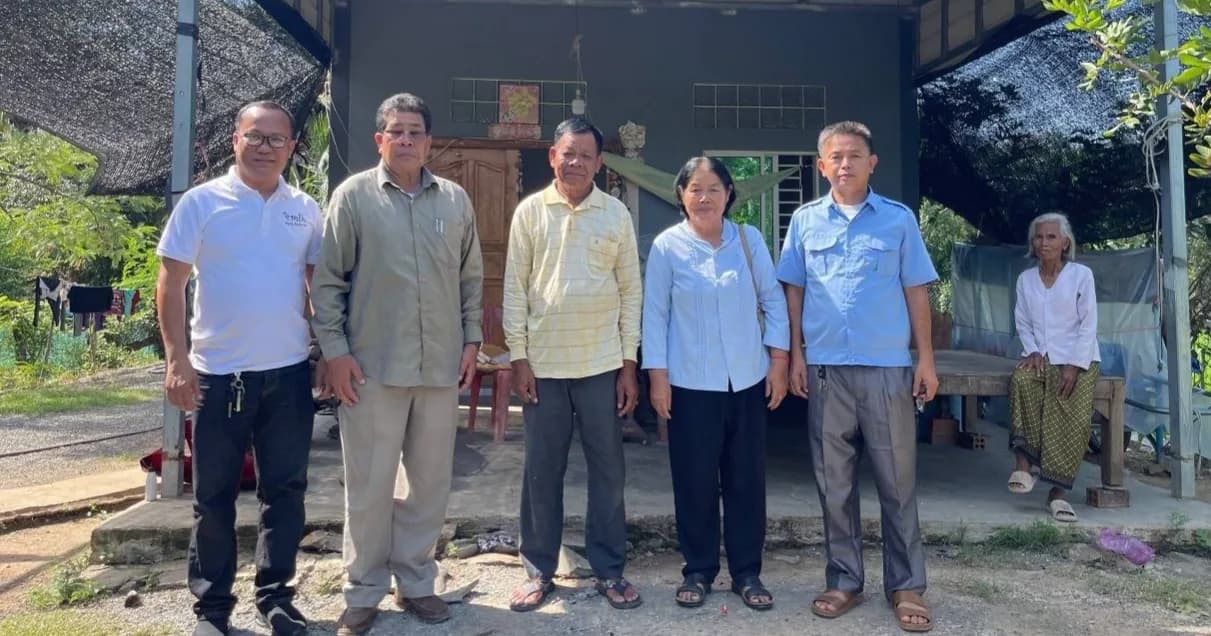 ក្រុមការងារអធិការកិច្ច ខេត្តបន្ទាយមានជ័យ ចុះសិក្សា និងត្រួតពិនិត្យការស្នើសុំដីធ្លីជូនអតីតយុទ្ធជននៅស្រុកម៉ាឡៃ
