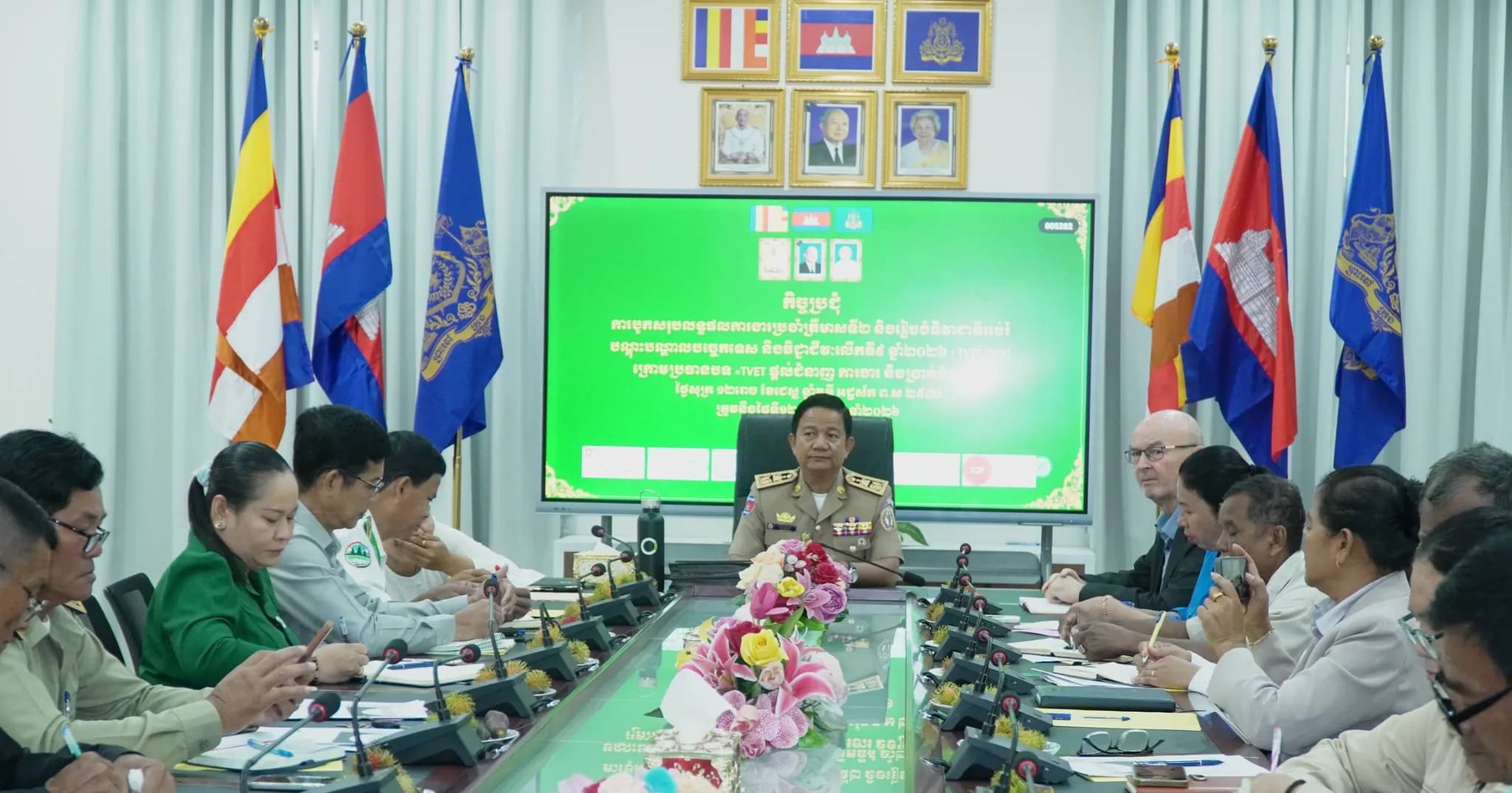 វិទ្យាស្ថានពហុបច្ចេកទេសខេត្តបន្ទាយមានជ័យ បើកកិច្ចប្រជុំបូកសរុបការងារត្រីមាសទី២ និងត្រៀមរៀបចំទិវាជាតិ TVET Day លើកទី៩ ឆ្នាំ២០២៦