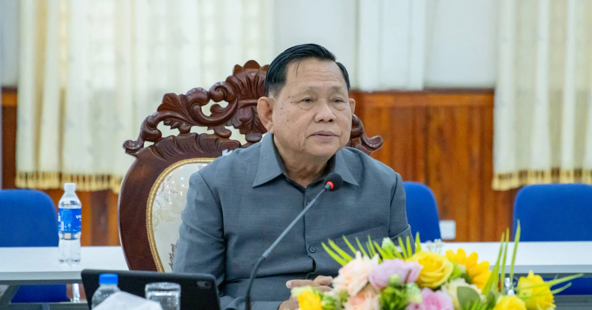 រដ្ឋបាលខេត្តបន្ទាយមានជ័យបានរៀបចំកិច្ចប្រជុំជាមួយក្រុមការងារថ្នាក់ជាតិ ដើម្បីពិនិត្យ និង វាយតម្លៃឡើងវិញនូវមណ្ឌលសុវត្ថិភាពជនភៀសសឹក នៅក្នុងខេត្តបន្ទាយមានជ័យ